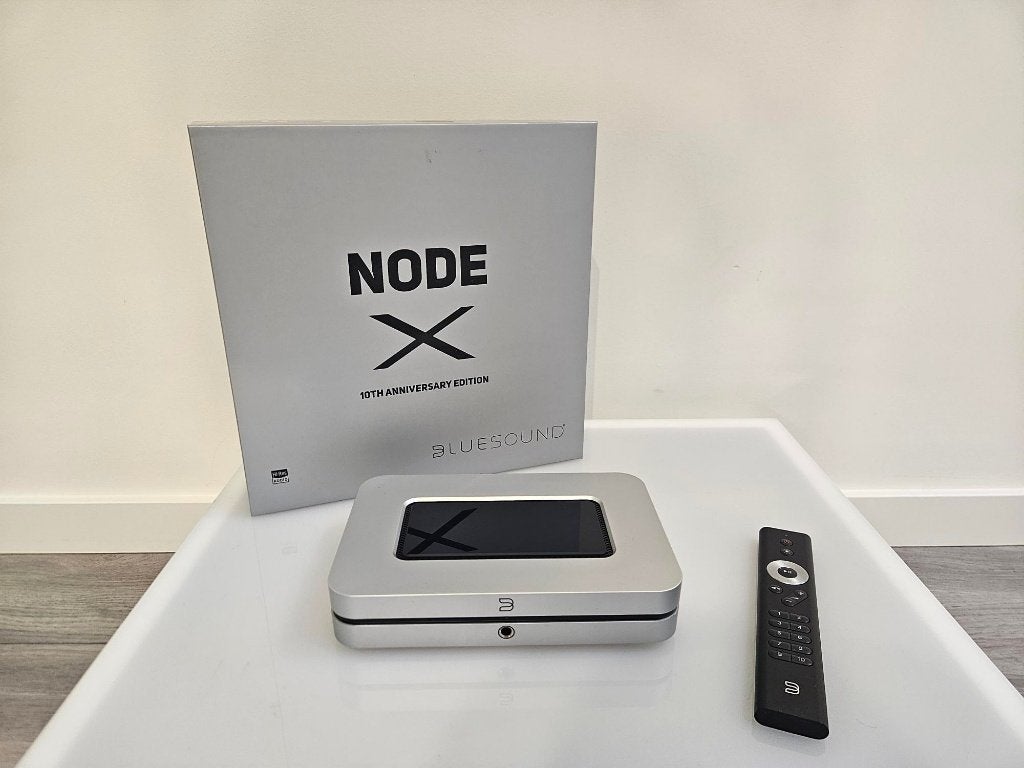 Bluesound Node X - Netwerkstreamer, Ophalen of Verzenden, Zo goed als nieuw, HDMI, Zonder harde schijf