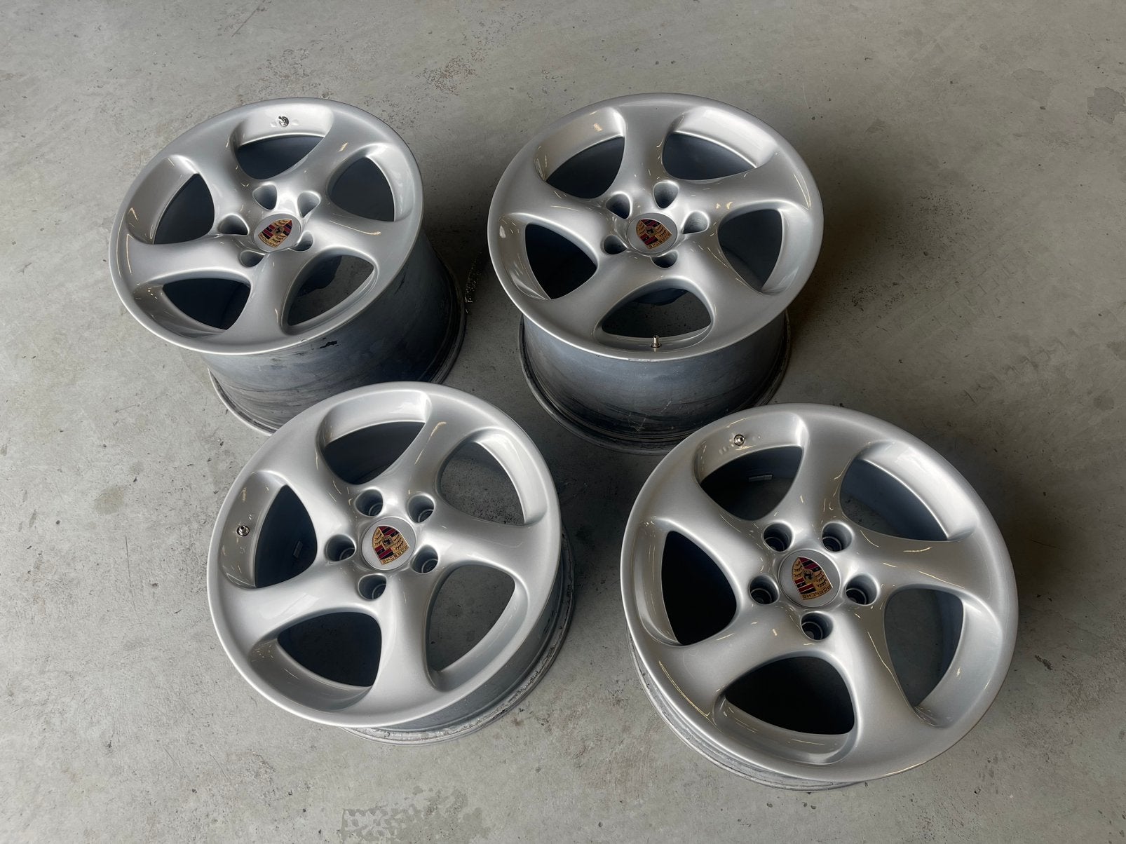 Super nette Porsche 996 GT2 velgen (turbo/4s), Auto-onderdelen, Banden en Velgen, Ophalen, Zomerbanden, Velg(en)