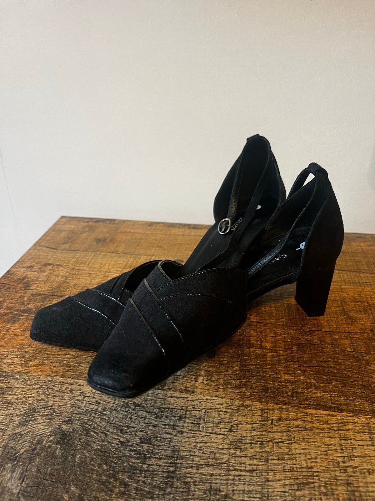 Zwarte Canda Pumps Maat 38, Kleding | Dames, Ophalen of Verzenden, Zo goed als nieuw, Zwart, Pumps