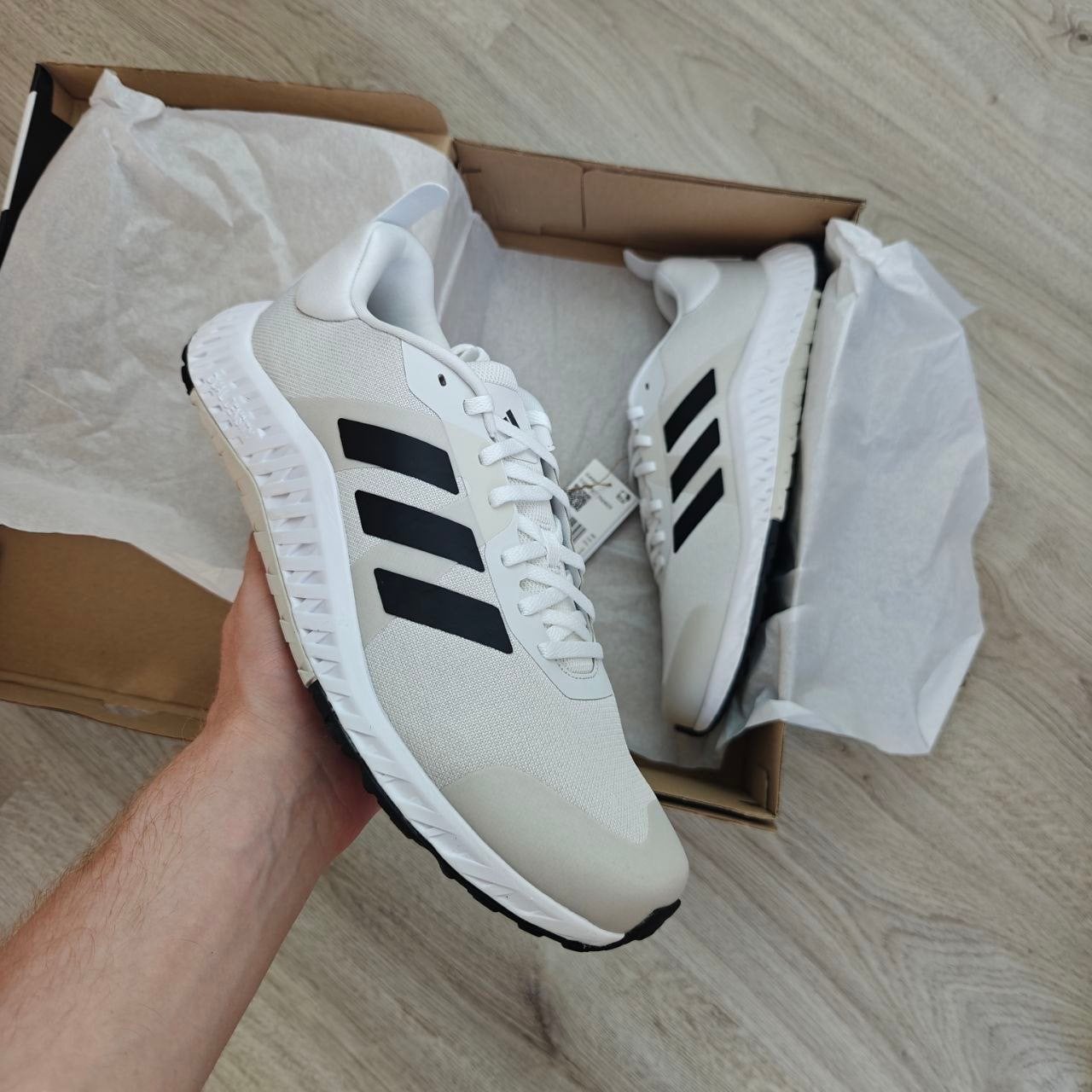 Adidas Everyset Trainer Sportschoenen - Nieuw in doos, Verzenden, Nieuw, Wit, Sneakers of Gympen