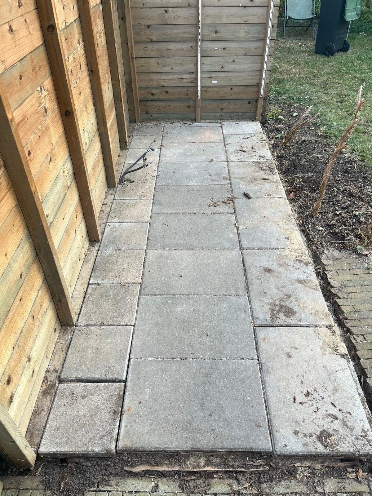 Stoeptegel 30x30 en 40x60 gratis af te halen, Tuin en Terras, Tegels en Klinkers, Ophalen, Gebruikt, 5 tot 10 m², Beton