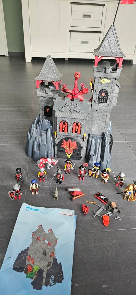 Playmobil Drakenridder Kasteel 3269, Ophalen, Gebruikt, Complete set