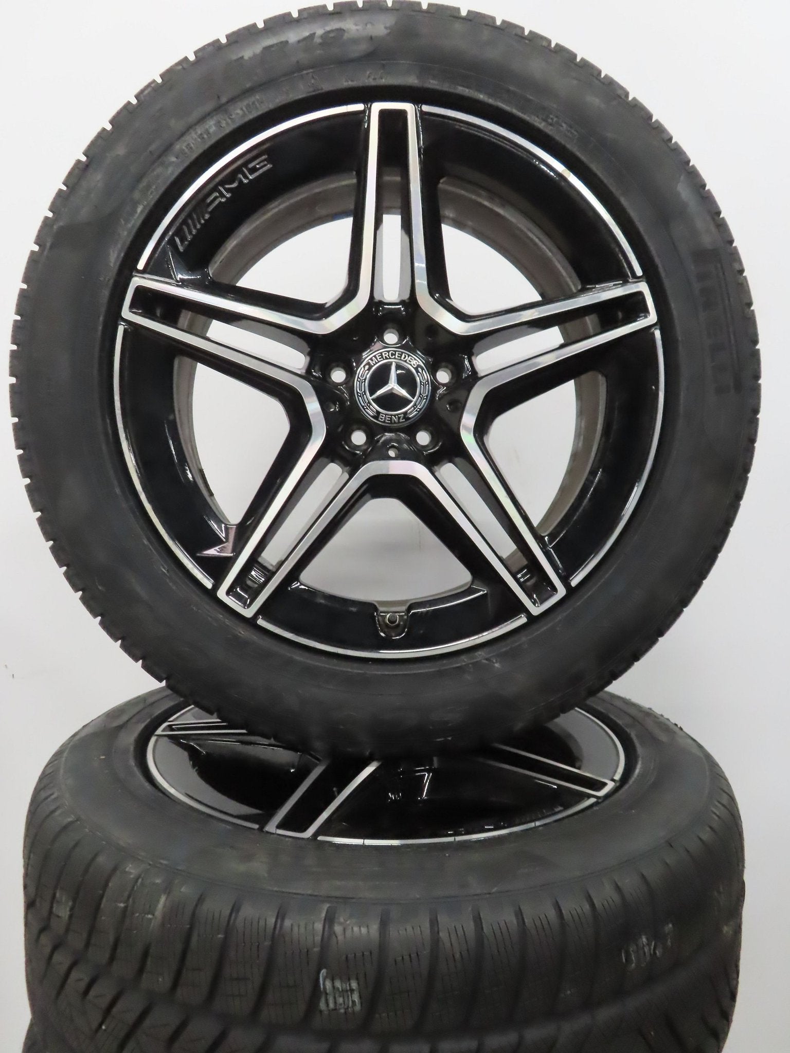 Mercedes GLC W253 AMG 19 inch velgen met winterbanden, 19 inch, Gebruikt, -, -