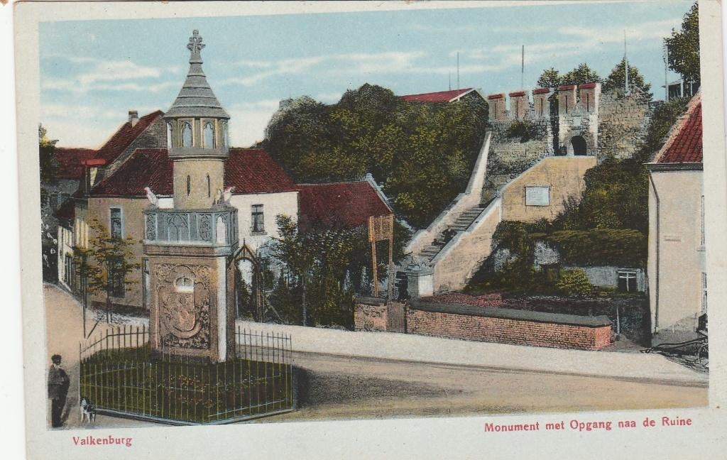 valkenburg- monument, Ophalen of Verzenden, Limburg