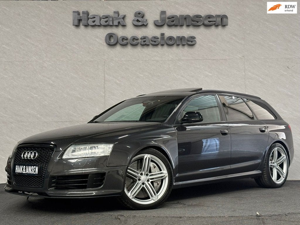 Audi A6 Avant 5.0 TFSI RS 6 Keramisch Pano Leder Cruise, Auto's, Audi, Automaat, Bi-Xenon koplampen, Gebruikt, RS6