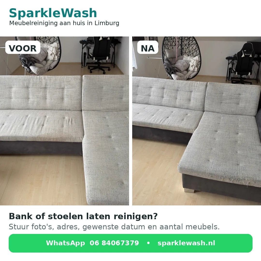 Bank- en meubelreiniging aan huis in Limburg, Schoonmaken bedrijfsruimte