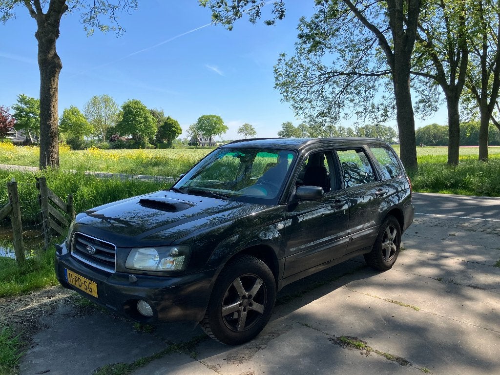 Subaru Forester XT, Auto's, 1800 kg, Zwart, 4 cilinders, Zwart