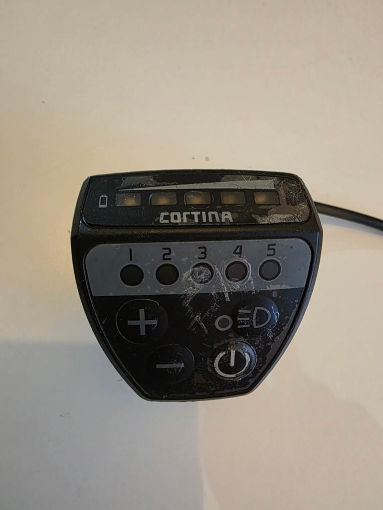 Cortina elektrische fiets display 5 pins, Fietsen en Brommers, Ophalen of Verzenden, Zo goed als nieuw