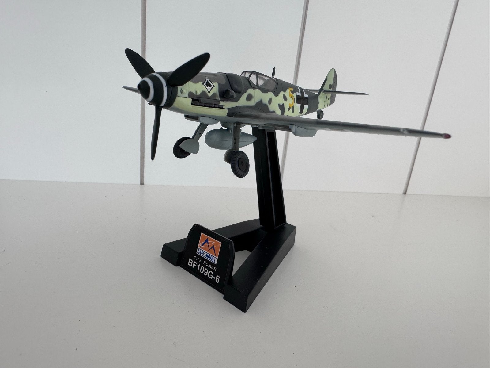 Easy Model BF109G-6 Vliegtuigmodel 1:72, Overige merken, 1:72 tot 1:144, Ophalen of Verzenden, Zo goed als nieuw