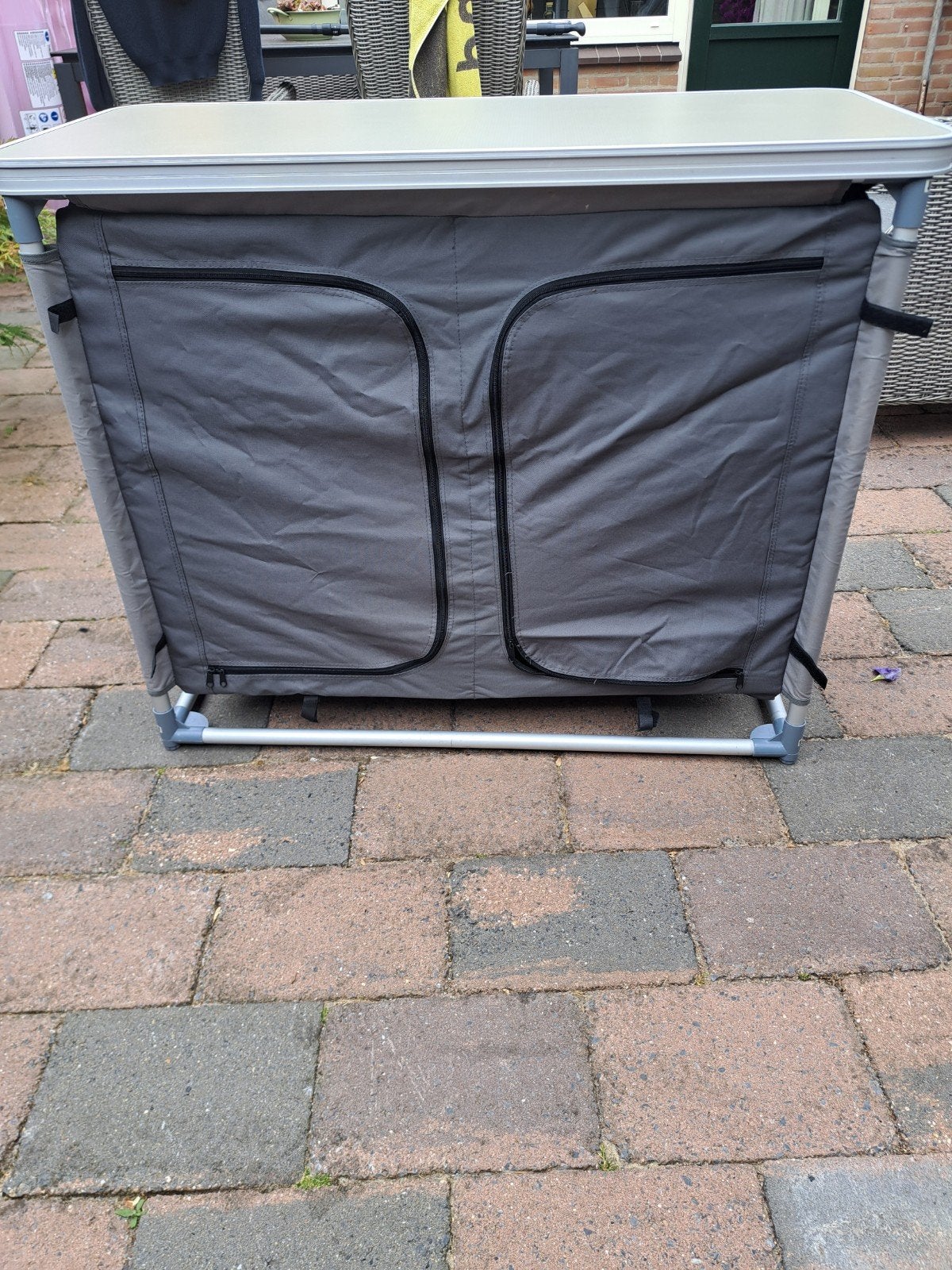 Camping opbergkast/keuken 102x47x82 cm, Caravans en Kamperen, Kampeeraccessoires, Ophalen of Verzenden, Gebruikt