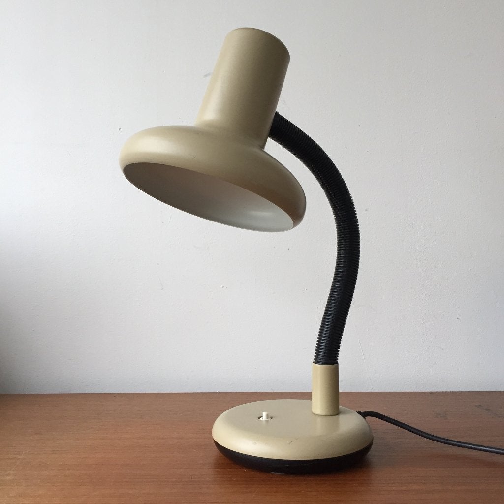 Vintage jaren 60 70 flexibele bureaulamp SIS, Vintage, Ophalen of Verzenden, Zo goed als nieuw, Overige materialen