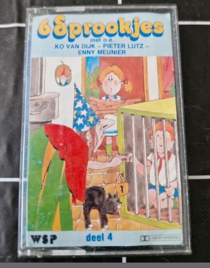 Cassettebandje 6 Sprookjes, Cd's en Dvd's, Cassettebandjes, Ophalen of Verzenden, Zo goed als nieuw, Kinderen en Jeugd, 1 bandje
