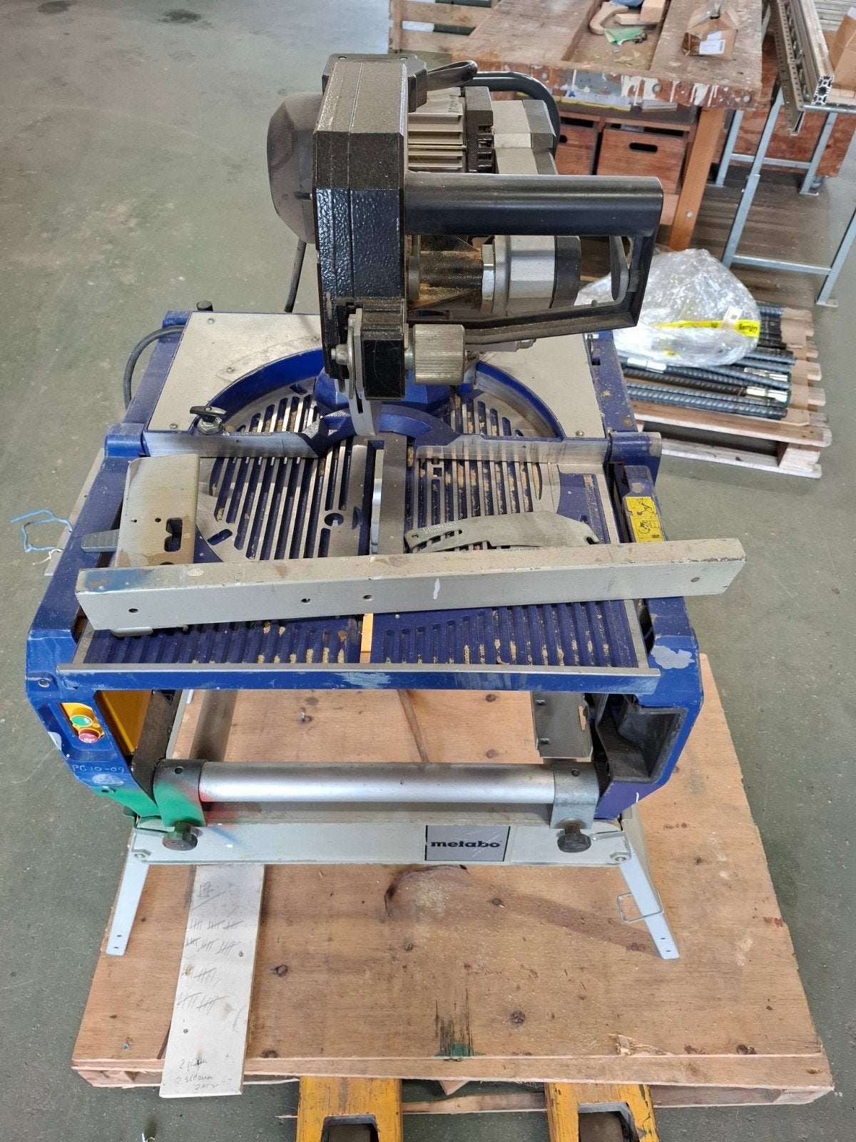 Metabo Elektra Beckum KGT 500 Afkortzaag, Doe-het-zelf en Verbouw, Ophalen, Gebruikt, 70 mm of meer, Afkortzaag