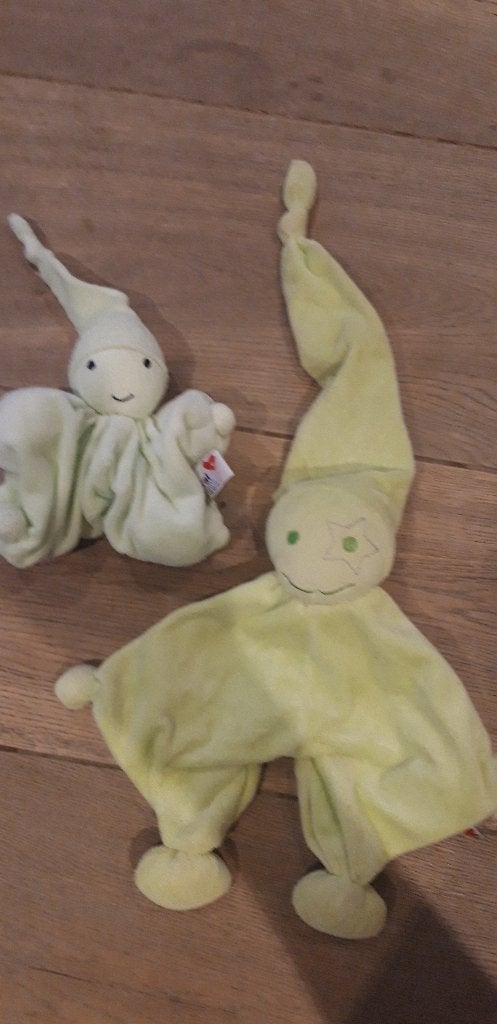 Schattige zachte baby knuffels, Groen, Prénatal, Overige typen, Ophalen of Verzenden