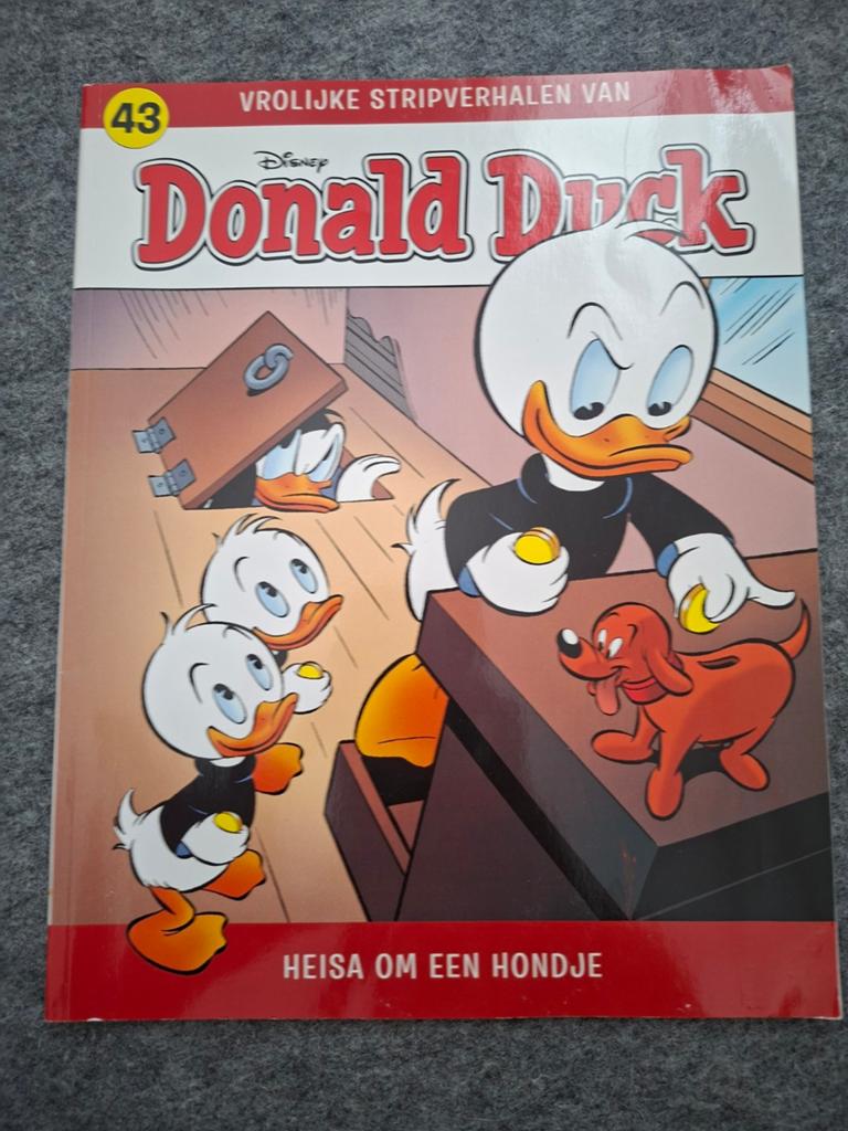 Donald Duck en Dagobert Duck stripboeken (9 stuks), Meerdere stripboeken, Ophalen of Verzenden, Gelezen, Walt Disney