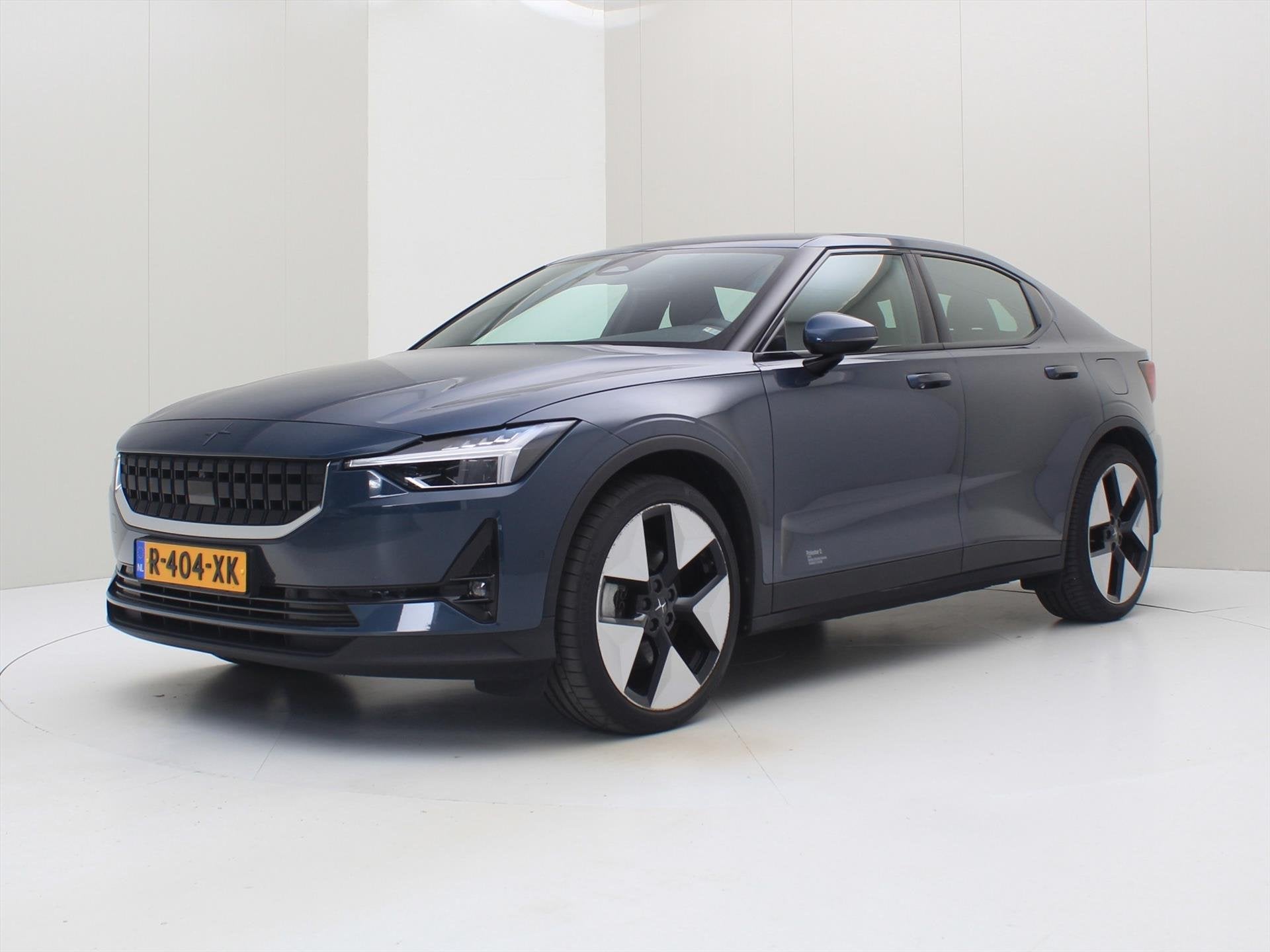 Polestar 2 Long Range Single Motor 231pk 95% SoH [ WARMTEPOM, Auto's, Polestar, Stof, Gebruikt, Blauw, 1969 kg