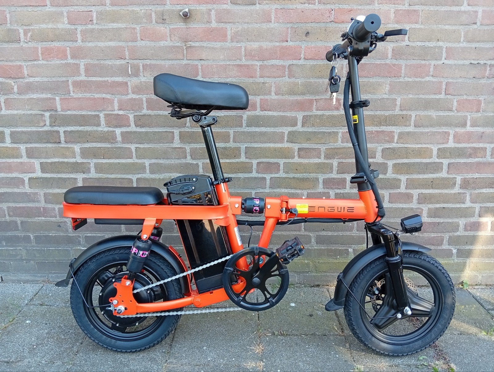 ENGWE T14 electrische vouwfiets, Fietsen en Brommers, Fietsen | Vouwfietsen, Ophalen, Zo goed als nieuw, 20 inch of meer