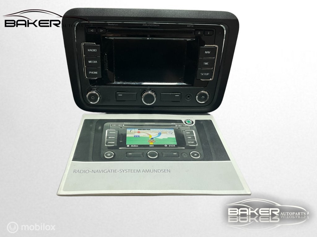 Navigatie systeem Skoda Fabia 5J ('07-'15) 3T0035191A RNS310, Gebruikt, Ophalen of Verzenden, Skoda, Skoda