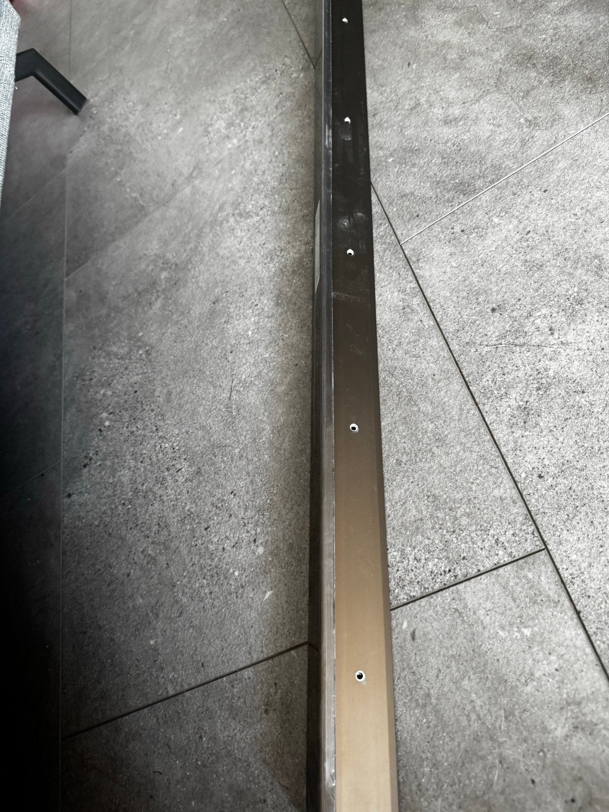 Trapneusprofiel inschuif - Donker brons 90cm, Overige materialen, Overige typen, Nieuw, Ophalen of Verzenden