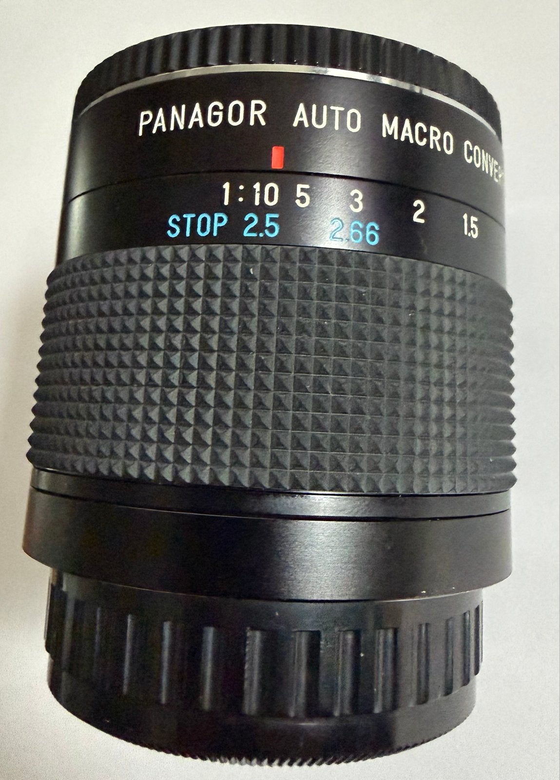 Panagor Auto Macro Converter 1:10 - 1:1, Audio, Tv en Foto, Fotografie | Lenzen en Objectieven, Overige merken, Gebruikt, Macrofunctie