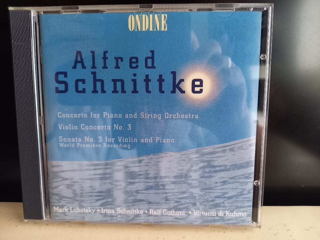 Schnittke Alfred - Concerto for Piano - Violin Concerto -, Ophalen of Verzenden, Modernisme tot heden, Zo goed als nieuw, Overige typen