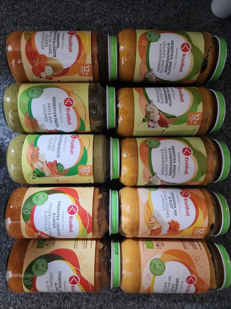 Kruidvat groenten potjes 12+, Kinderen en Baby's, Babyvoeding en Toebehoren, Ophalen, Nieuw, Overige typen