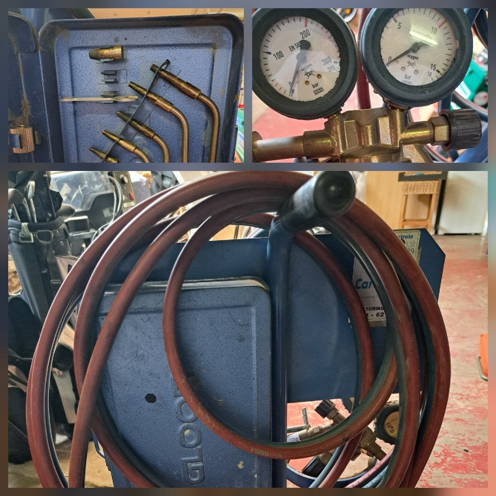 Autogeen Laskar Snijbrander Gloor set, Doe-het-zelf en Verbouw, Gereedschap | Lasapparaten, Ophalen, Zo goed als nieuw, 250 ampère of meer