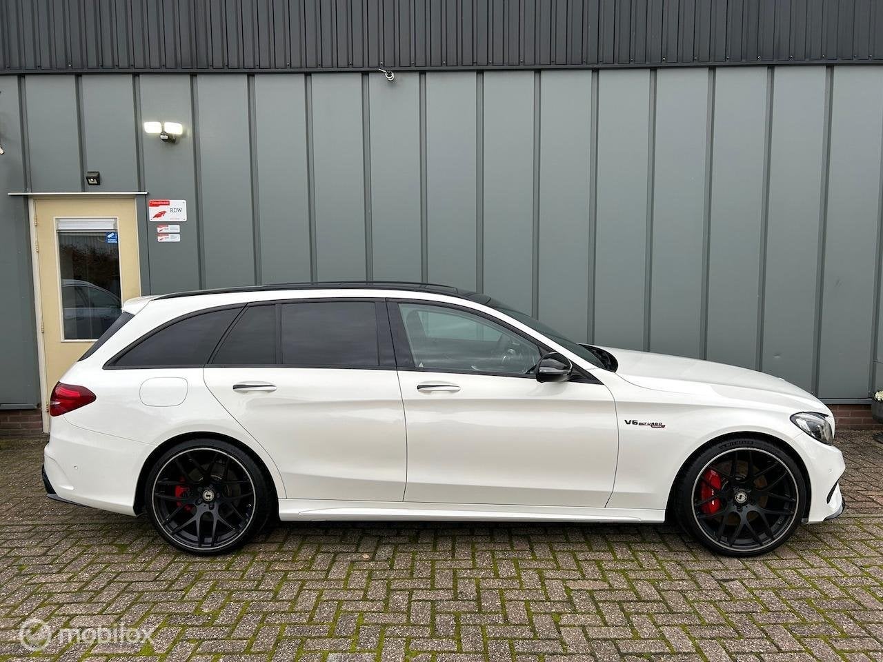 Mercedes-Benz C450 AMG Estate 4Matic Airco - Cruise - Navi -, Auto's, 1800 kg, Euro 6, 367 pk, Leder