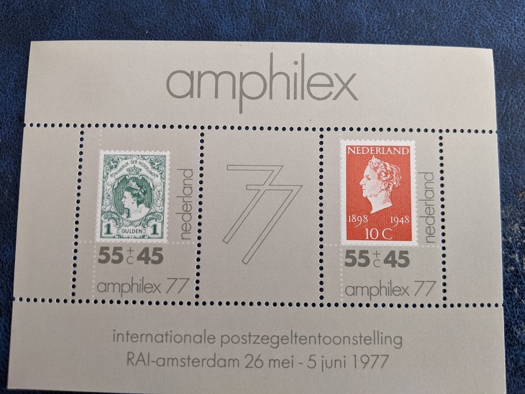 NL 1977; BLOK AMPHILEX, Verzenden, Na 1940, Postfris