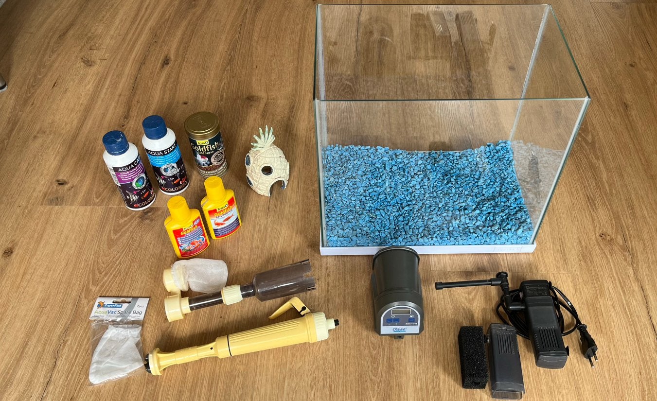 Complete aquariumset – klaar voor gebruik!, Ophalen, Gebruikt, Leeg aquarium, Superfish
