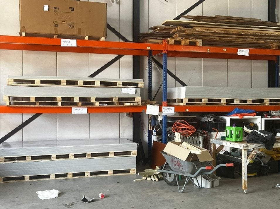 Pallet Wandpanelen met Clicksysteem | Partijhandel, Doe-het-zelf en Verbouw, Platen en Panelen, Ophalen, Nieuw, Overige materialen