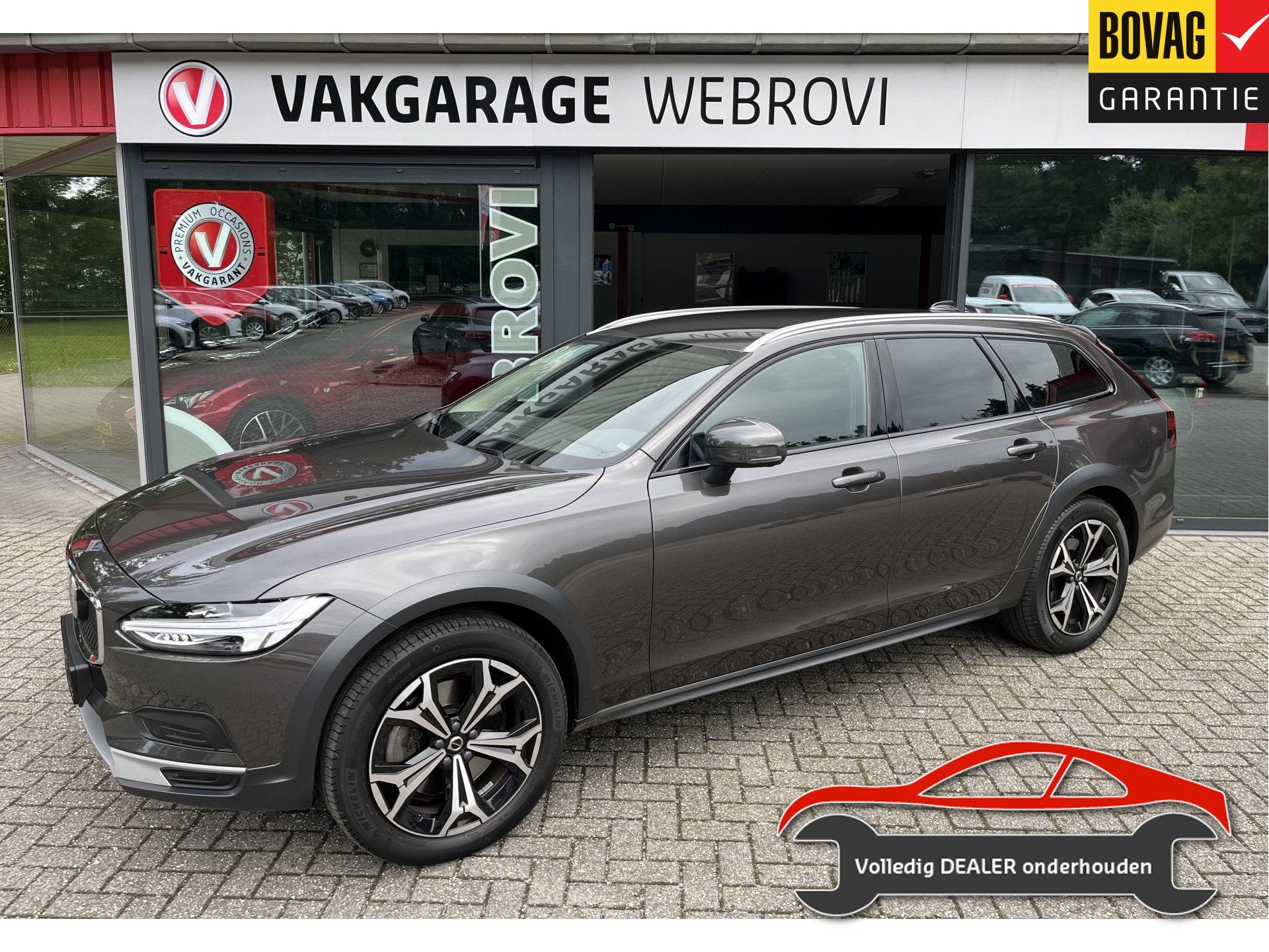 Volvo V90 Cross Country 2.0 B5 250pk AWD Pro Trekhaak 1e Eig, Auto's, Volvo, Automaat, Euro 6, 4 cilinders, Vierwielaandrijving