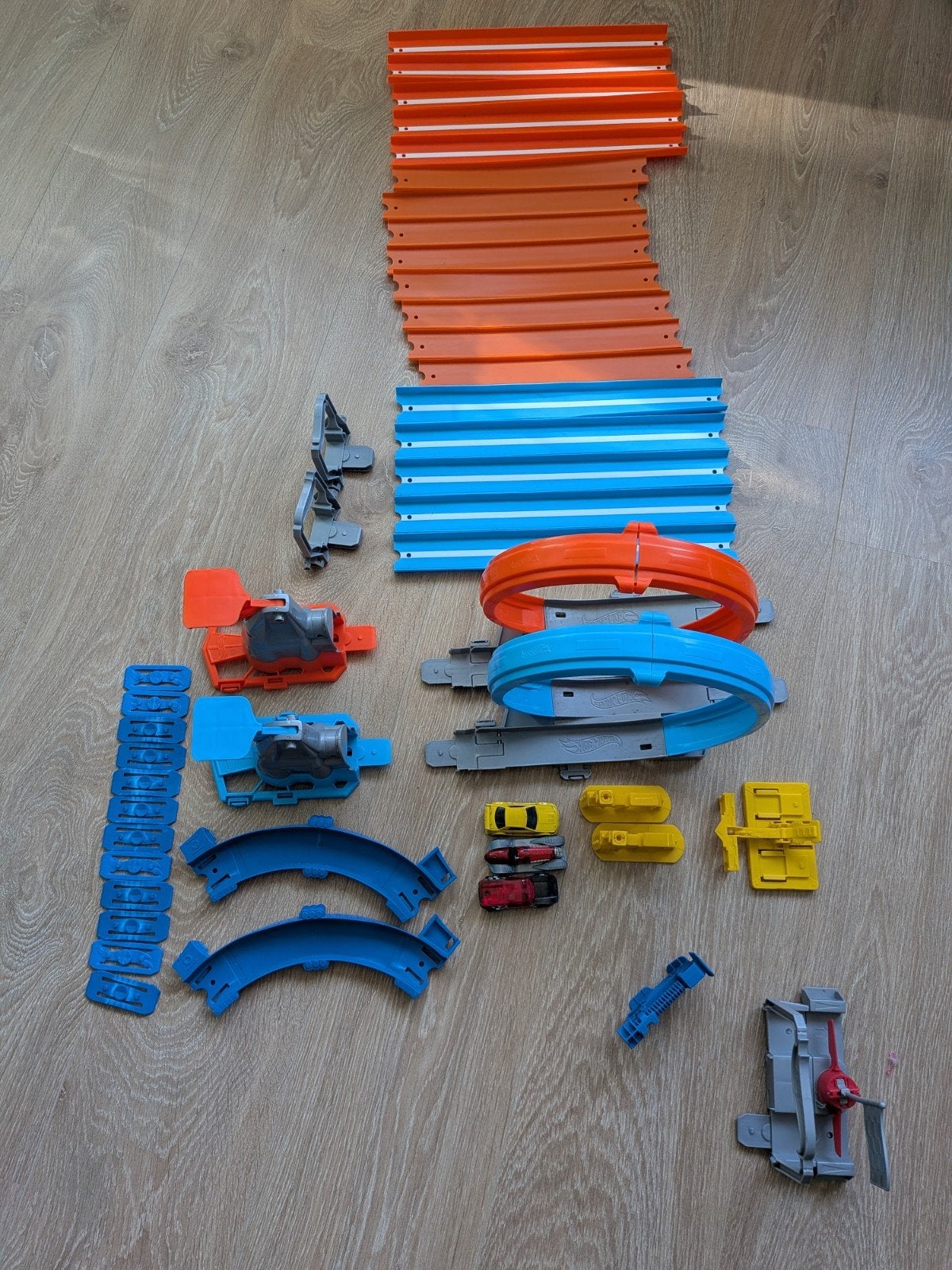 Hotwheels racebaan, Ophalen of Verzenden, Hot Wheels, Handmatig, Met looping
