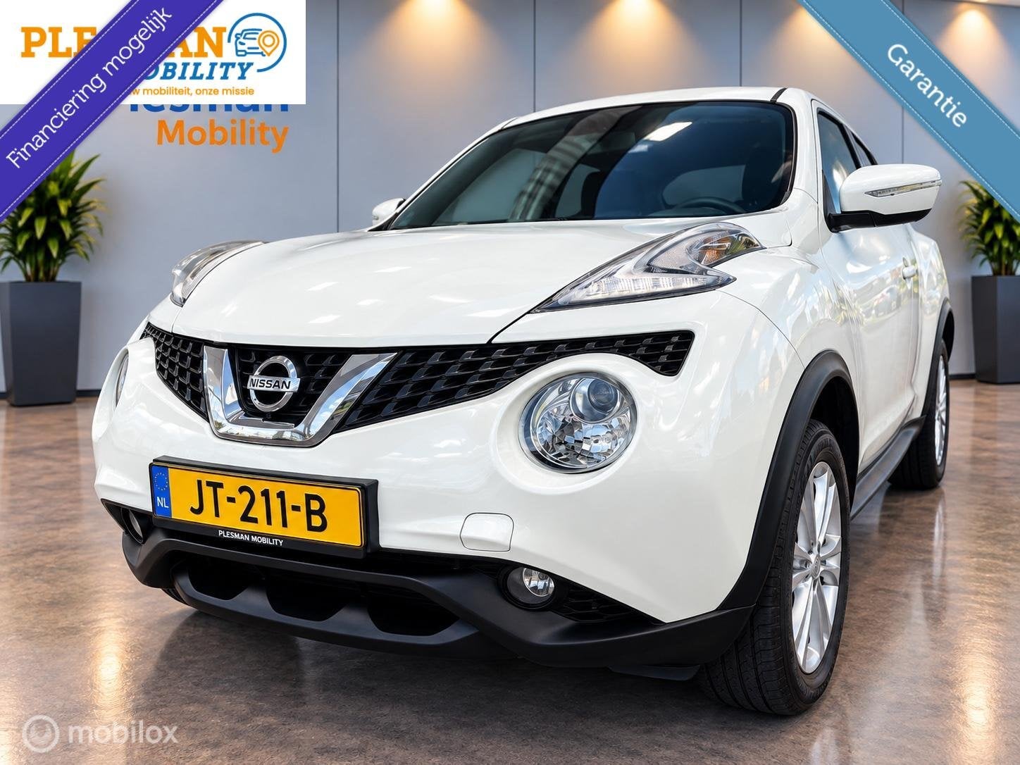 Nissan Juke 1.6 Acenta, Onderhoudshistorie, Nwe Automaatbak!, Auto's, Euro 5, 4 cilinders, 1192 kg, Bedrijf