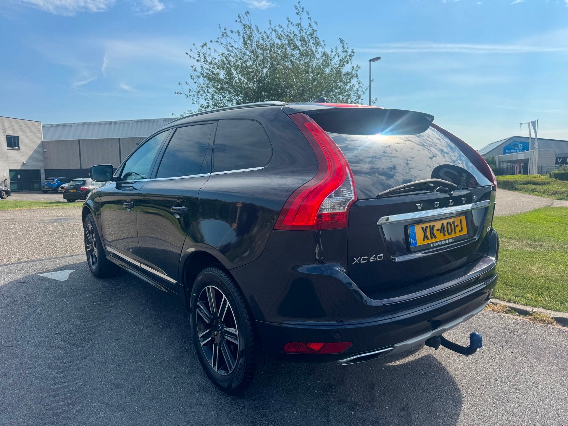 Volvo XC60 2015 * 2.0 D4 FWD Ocean Race * EURO 6 * AUTOMAAT, Euro 6, 1969 cc, Blauw, Leder