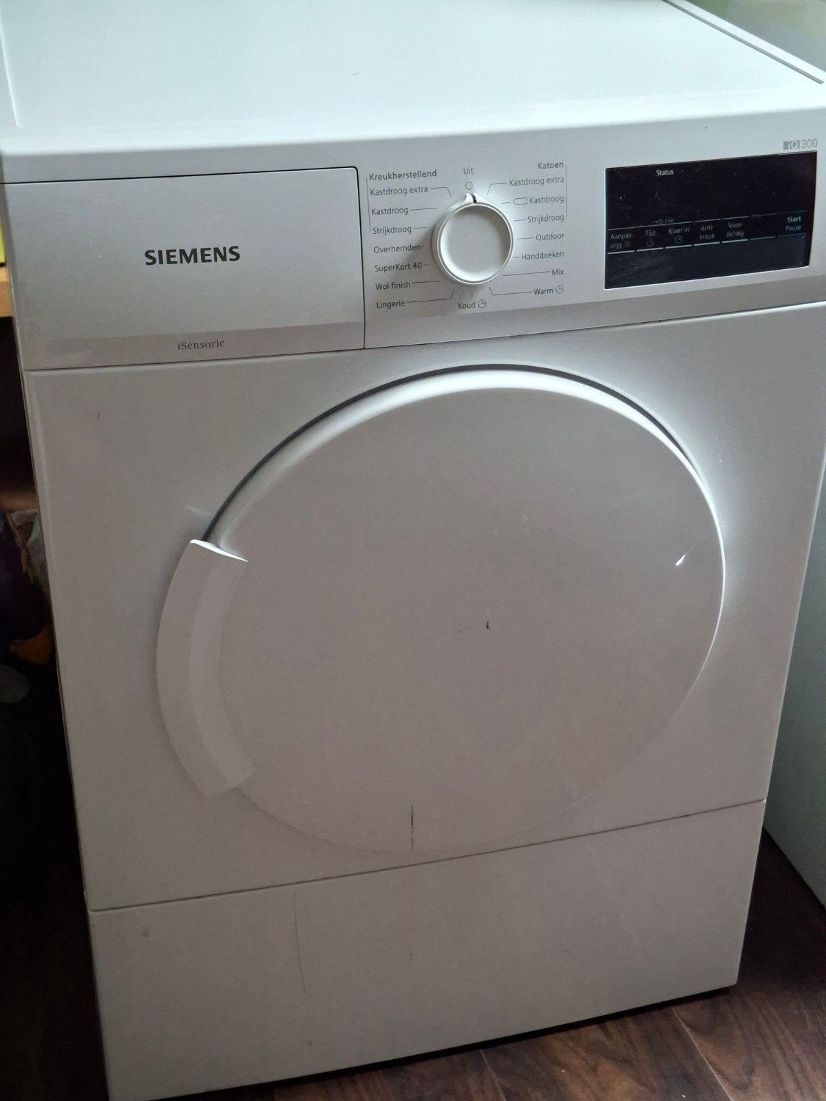 Siemens IQ 300, 6 tot 8 kg, Ophalen, Condens, 85 tot 90 cm