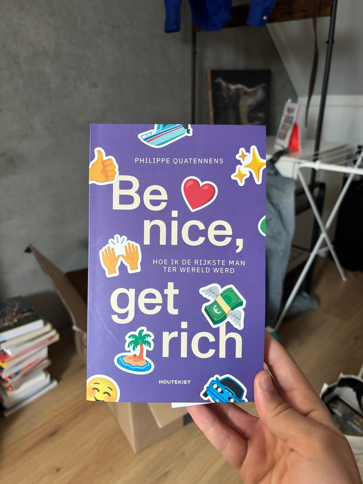Be nice, get rich, Ophalen of Verzenden, Zo goed als nieuw