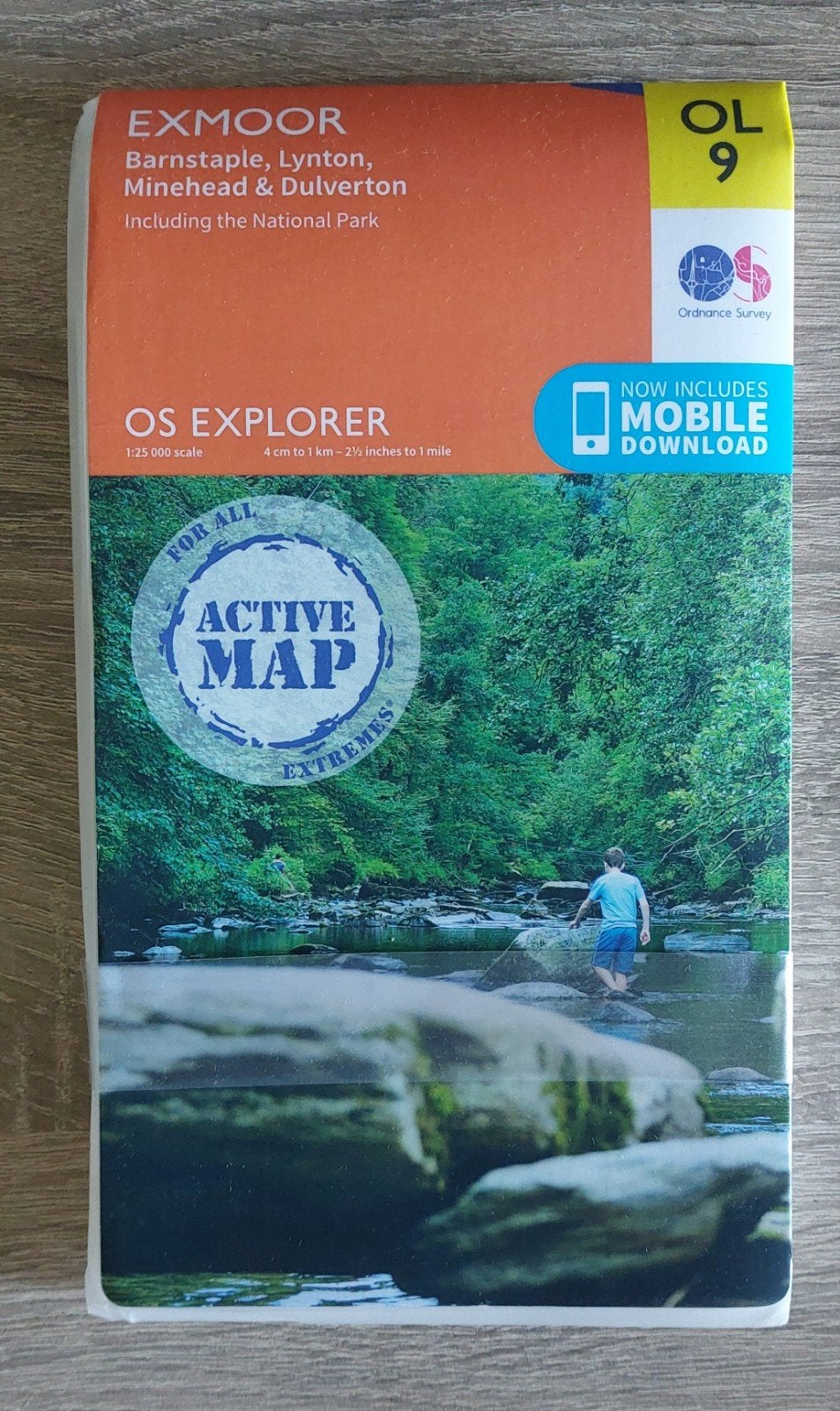 OS Explorer OL9 Exmoor Landkaart - Barnstaple, Lynton, Boeken, Verenigd Koninkrijk, 2000 tot heden, Ordnance Survey, Ophalen of Verzenden