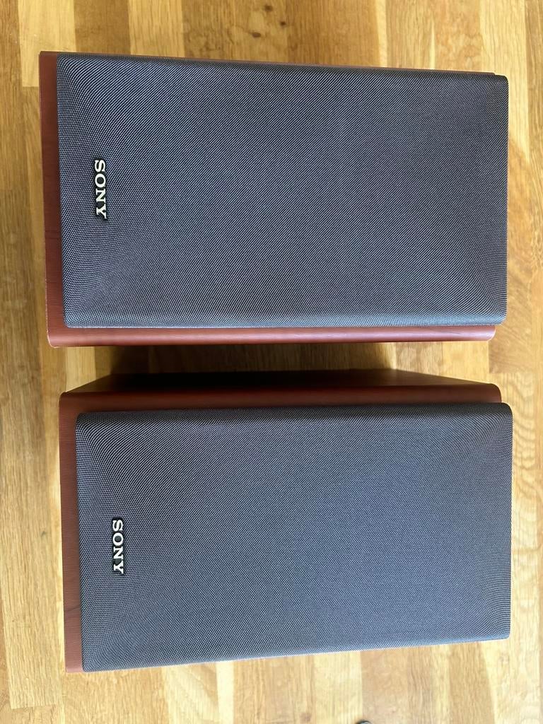 Sony speakers model  SS-CNEZ50, Ophalen, Zo goed als nieuw, Front, Rear of Stereo speakers, Sony