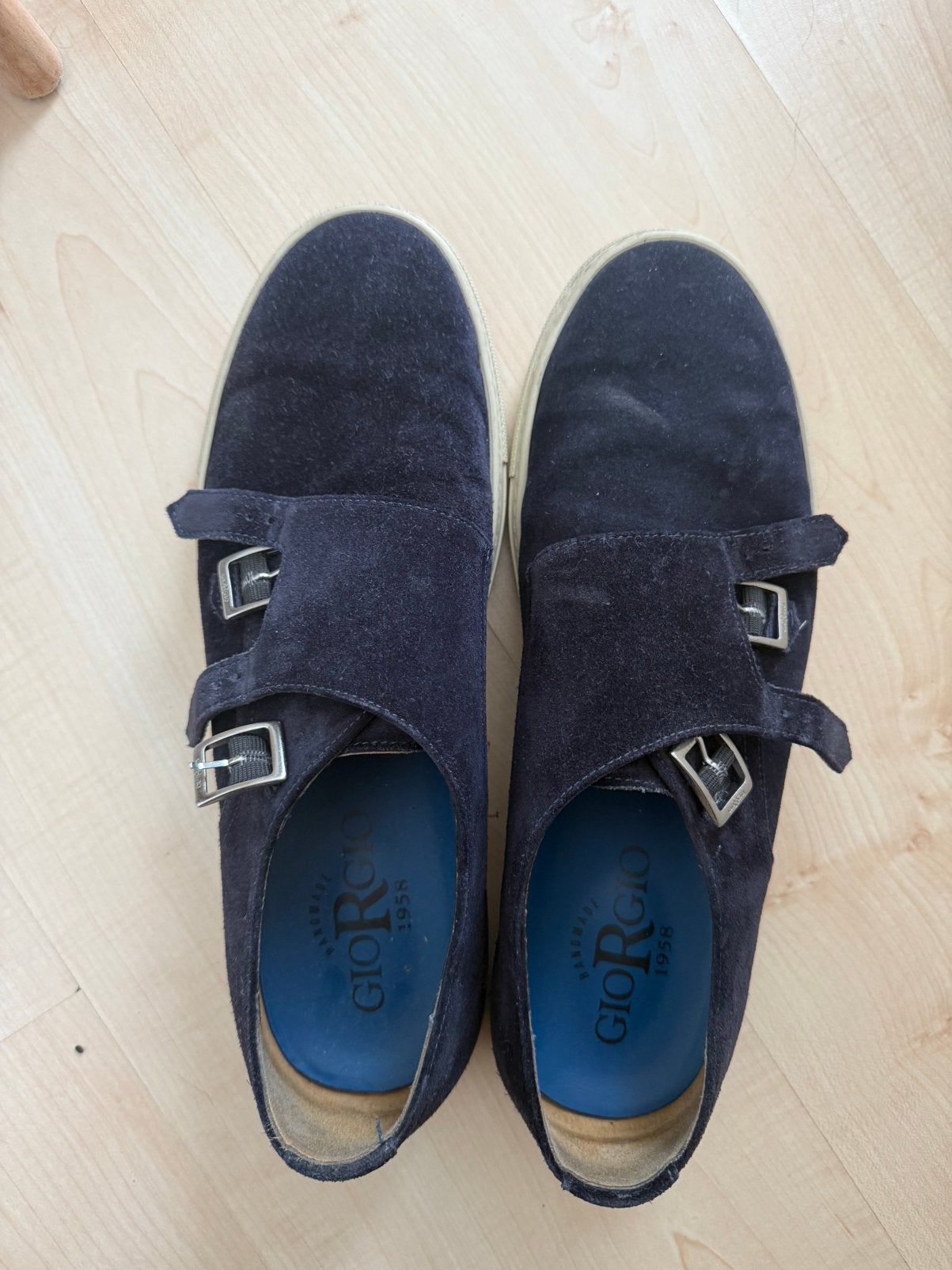 Giorgio loafers, Kleding | Heren, Schoenen, Loafers, Blauw, Ophalen of Verzenden, Zo goed als nieuw