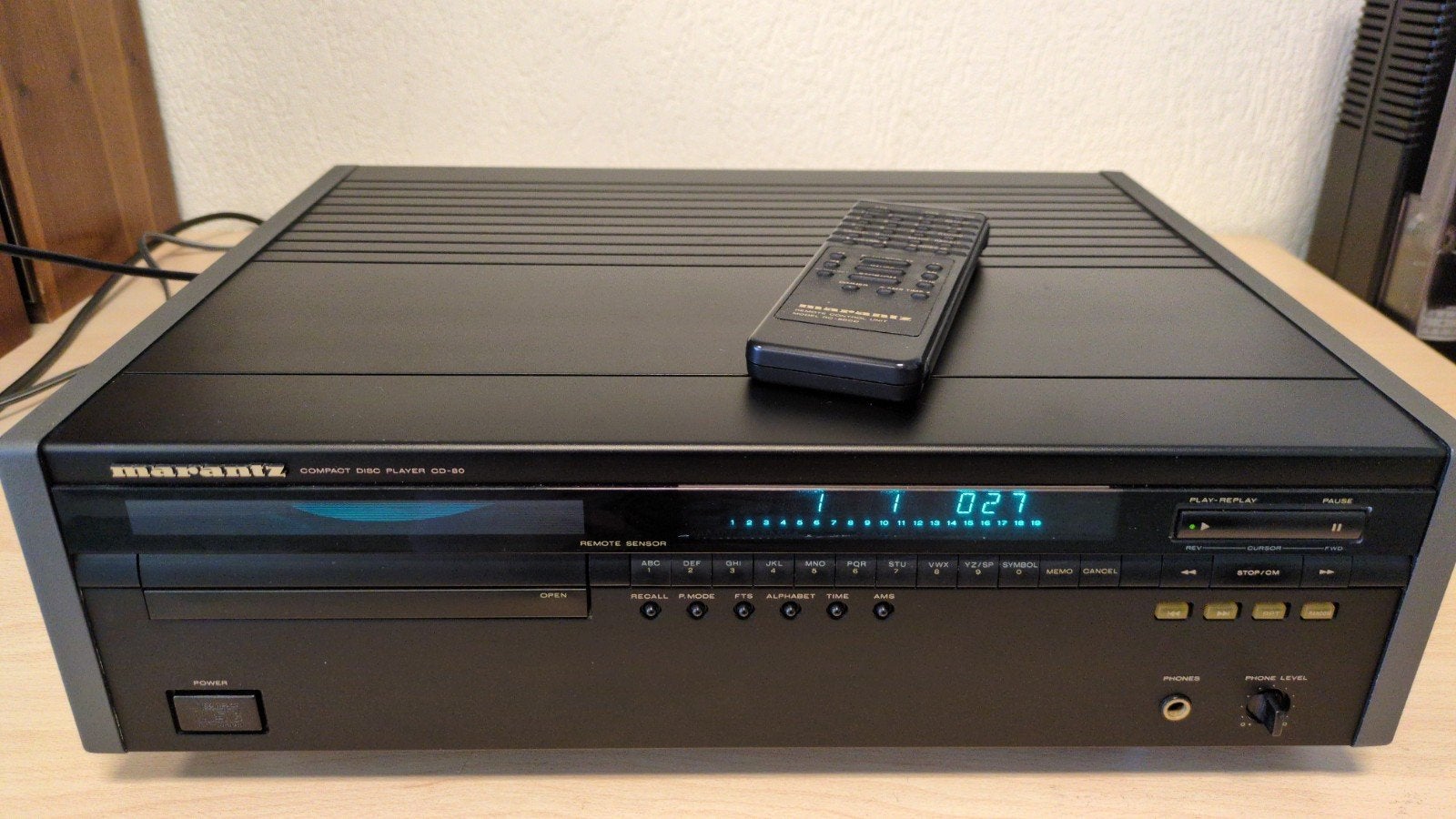 Marantz CD80 high-end CD-speler refurbished, Ophalen, Zo goed als nieuw, Marantz