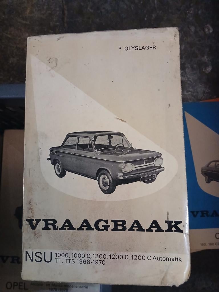 NSU 1000 1100 TT 1968 70 vraagbaak, Ophalen of Verzenden