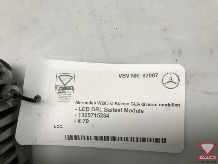 mercedes diverse modellen led drl ballast module 1305715284, Gebruikt, Mercedes-Benz AG, Mercedes-Benz, Ophalen of Verzenden