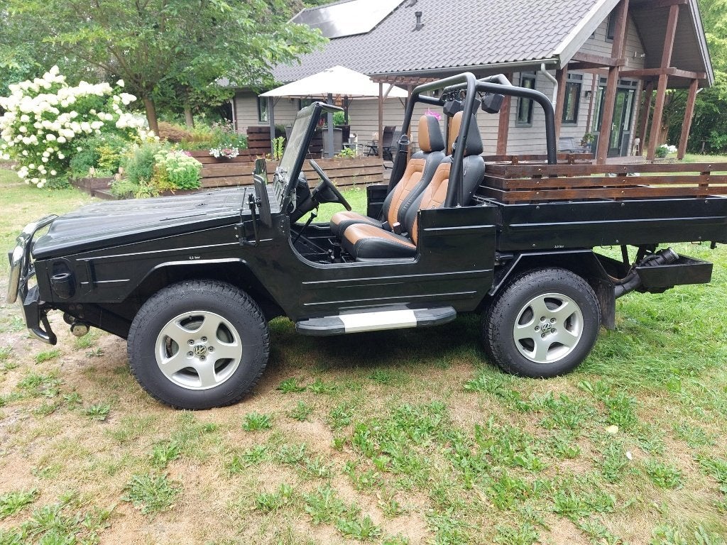 VOLKSWAGEN ILTIS BELASTINGVRIJ, Auto's, Zwart, Cabriolet, Volkswagen, Trekhaak