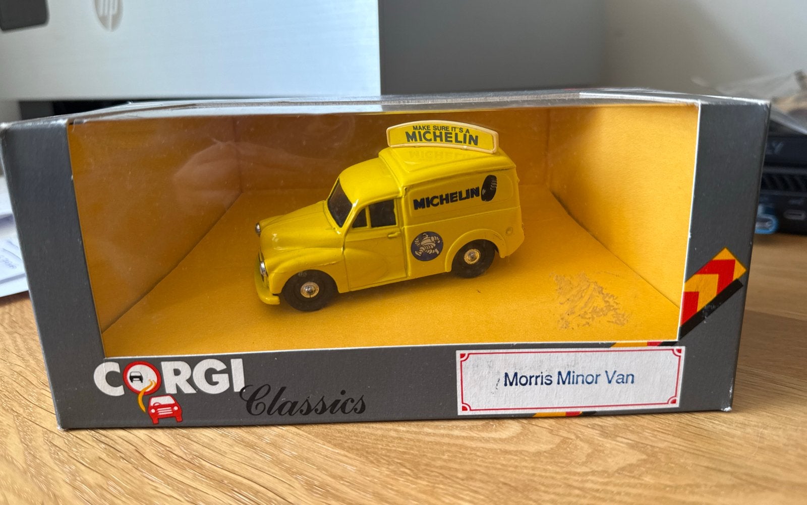 Corgi Classics Morris Minor Van Michelin - Nieuw in doos, Hobby en Vrije tijd, Ophalen of Verzenden, Nieuw