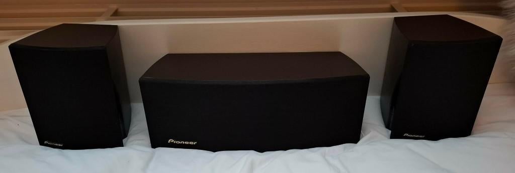 Pioneer S-CR39 speaker set, Audio, Tv en Foto, Luidsprekers, Gebruikt, Minder dan 60 watt, Front, Rear of Stereo speakers, Ophalen