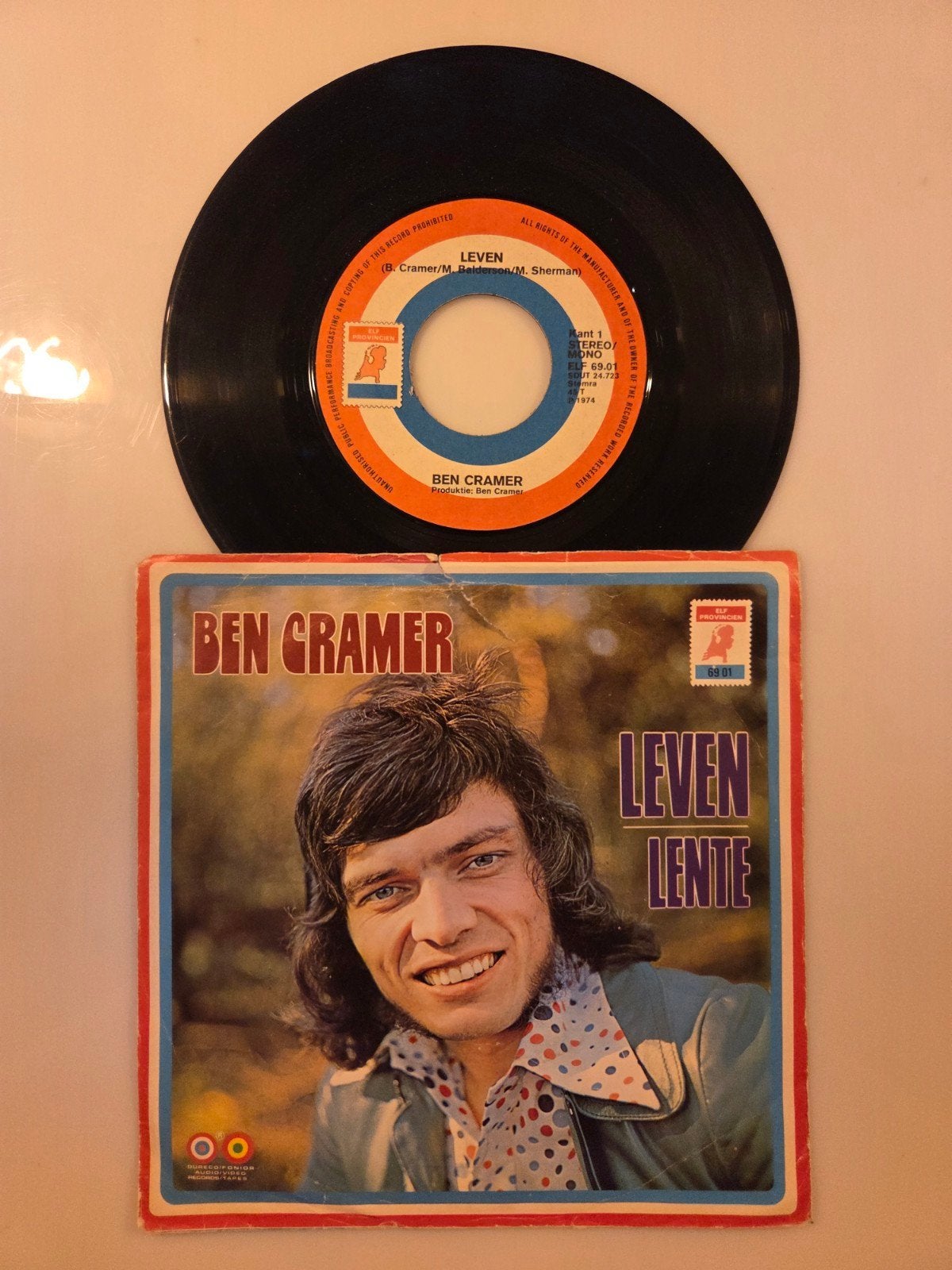 Ben Cramer - Leven, Ophalen of Verzenden, Gebruikt, 7 inch, Nederlandstalig