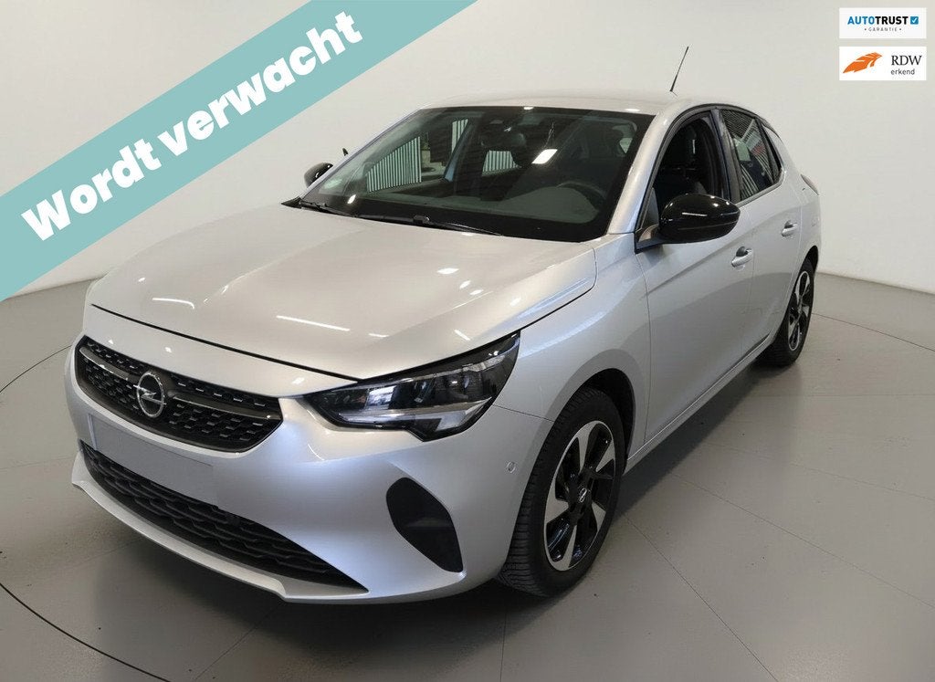 Opel Corsa Electric 50 kWh|Automaat|Led|Navigatie|LM Velgen|, Auto's, Opel, 136 pk, Gebruikt, Zwart, Origineel Nederlands