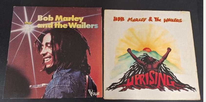 Vintage 2 vinyl lp's albums Bob Marley & the Wailers 1970's, Ophalen of Verzenden, Gebruikt, 12 inch