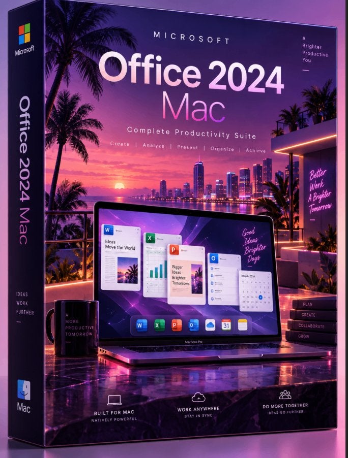 Microsoft Office voor Mac 2024, Ophalen of Verzenden, Excel, MacOS